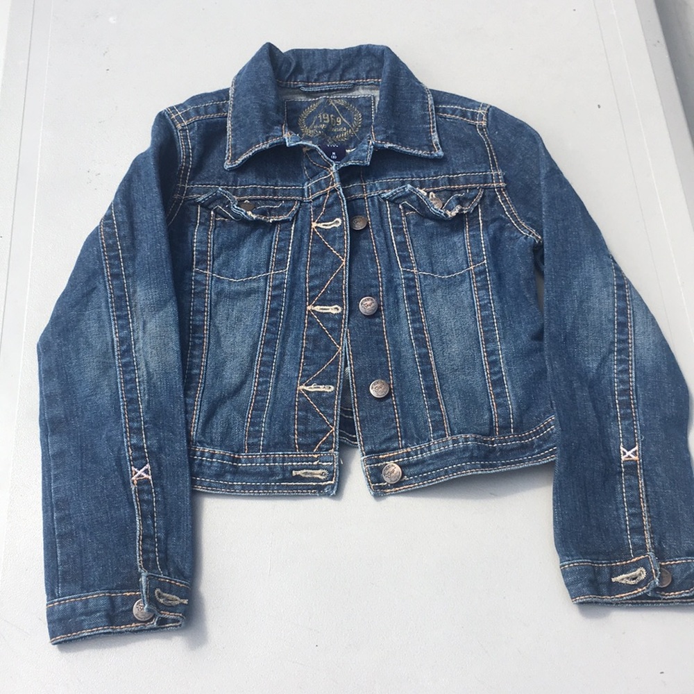 Gap 1969 jean jacket kids excellent condition